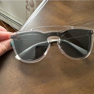 Valentino Sunglasses Valentino VA4008 Mirrored shield sunglasses